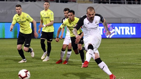 VIDEO | Astra - CFR Cluj 2-2. Giurgiuvenii se califică în finala Cupei României, după un meci nebun. Petrescu, ALL-IN pe campionat