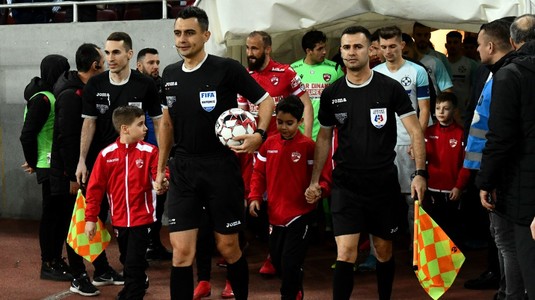 Horaţiu Feşnic arbitrează derby-ul FCSB - Dinamo, din returul semifinalelor Cupei României