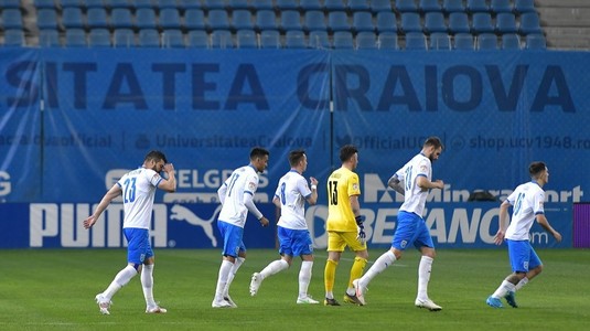 VIDEO | U Craiova - Viitorul Pandurii 3-0, în turul semifinalelor Cupei României. Ouzounidis, aproape de lupta pentru primul trofeu în România