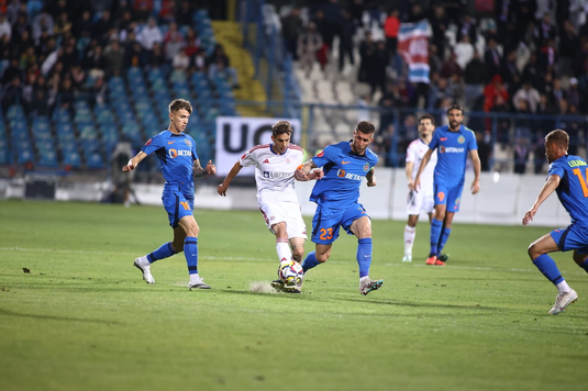 Cupa României | Oţelul - FCSB 1-1. Băluţă a marcat spectaculos, egalarea a venit în minutul 90! Chindia - Petrolul 0-2, Corvinul - Sepsi 1-0