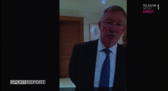 VIDEO | Mesajul lui Sir Alex Ferguson pentru Ionuţ Lupescu, în ziua în care "Kaiserul" a intrat oficial în cursa pentru şefia FRF