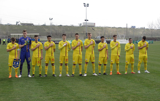 Naţionala U17 a României, învinsă de Slovenia cu scorul de 2-1, pe ultimul loc în Turul de Elită