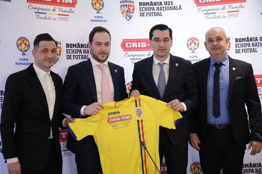 VIDEO | FRF a anunţat numele primului sponsor exclusiv pentru naţionala de tineret! Schimbare şi la Cupa României