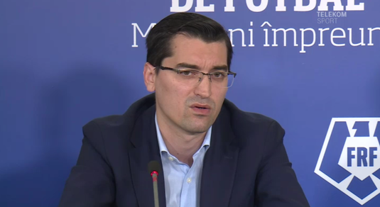 VIDEO | Reacţia lui Răzvan Burleanu în cazul scandalului de rasism din Liga 1, dintre Bancu şi De Nooijer: "E o problemă extrem de gravă" 