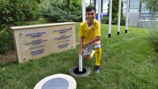 Capsulă a timpului, îngropată în curtea Casei Fotbalului. Mesaj special scris de Răzvan Burleanu pentru următoarele generaţii care vor conduce FRF-ul
