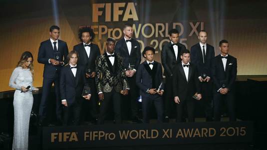 FIFA şi FIFPro au anunţat lista celor mai votaţi 55 de jucători pentru World XI