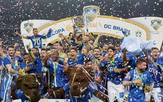 Cruzeiro Belo Horizonte a câştigat Cupa Braziliei în faţa a 61.017 spectatori! 