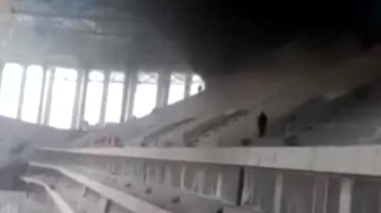 VIDEO | Ce se întâmplă în Rusia? Al treilea stadion care se construieşte pentru CM 2018 a luat foc