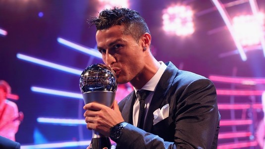 Cristiano Ronaldo a primit pentru al doilea an consecutiv trofeul FIFA The Best. Ce a declarat