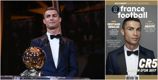 "Sunt cel mai bun din istorie!" S-a întors "arogantul" Ronaldo! Ce a declarat CR7 după ce a luat din nou Balonul de Aur