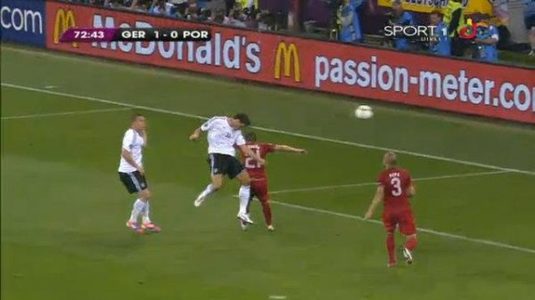 Germania - Portugalia 1-0 a fost pe Dolce Sport. Pe dolcesport.ro ai VIDEO