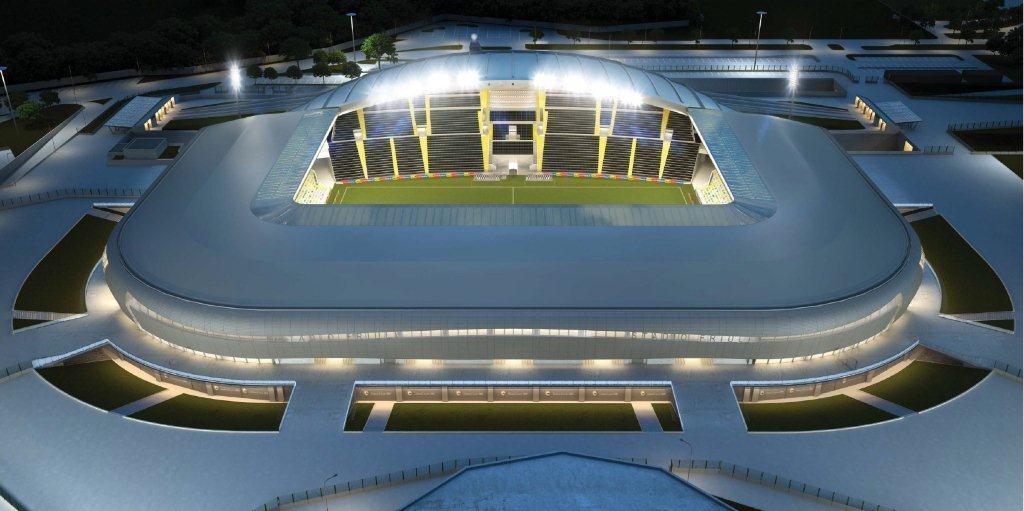 Cel mai nou stadion din SuperLiga va fi inaugurat - Imagini cu bijuteria de  aproape 30 de milioane de euro - HotNews.ro