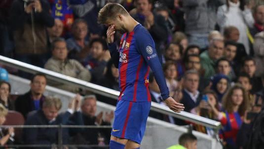 Gerard Pique: "Nu am avut atitudinea potrivită. Trebuie să fim mulţumiţi că am luat un punct!"
