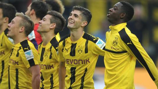 Trei jucători de la Borussia Dortmund, în echipa ideală a tinerilor în 2016 în Liga Campionilor