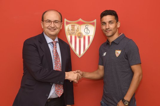 Jesus Navas a revenit la Sevilla. Prezentare inedită a mijlocaşului VIDEO