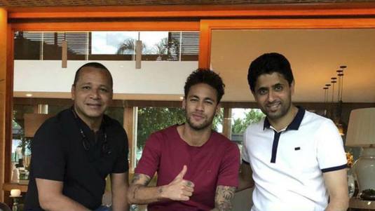Negocieri de ULTIMĂ ORĂ | Nasser Al-Khelaifi l-a vizitat pe Neymar în Brazilia pentru a-l convinge să rămână la PSG