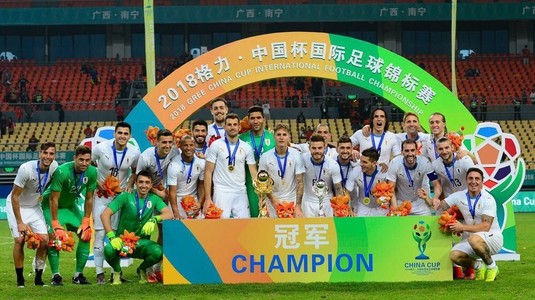 VIDEO | Uruguay, victorie în finala turneului de pregătire China Cup. Cavani a marcat unicul gol în meciul cu Ţara Galilor