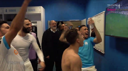 VIDEO | Aproape că uitaseră să se bucure. Cum au sărbătorit jucătorii lui Marseille calificarea în semifinalele Europa League