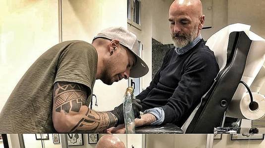 Antrenorul Fiorentinei şi-a tatuat iniţialele lui Davide Astori şi numărul 13 purtat de acesta în teren