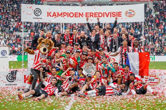 PSV Eindhoven, campioana Olandei pentru a 24-a oară