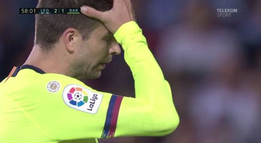 VIDEO Pique, gafa anului în La Liga. Vezi cum a greşit căpitanul Barcelonei după ce Coutinho marcase un supergol!