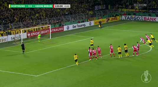 VIDEO | Borussia Dortmund s-a calificat dramatic în optimile de finală ale Cupei Germaniei. A avut nevoie de prelungiri cu Union Berlin