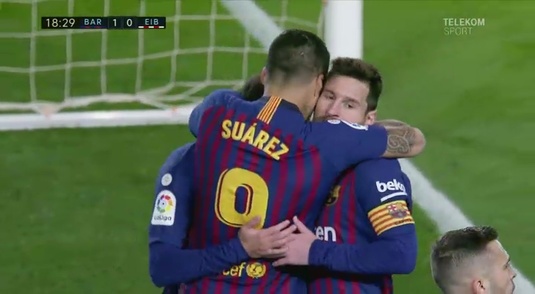 VIDEO | Tiki-Taka Barcelona. Gol FABULOS marcat de catalani în meciul cu Eibar. Şi Messi n-a fost implicat