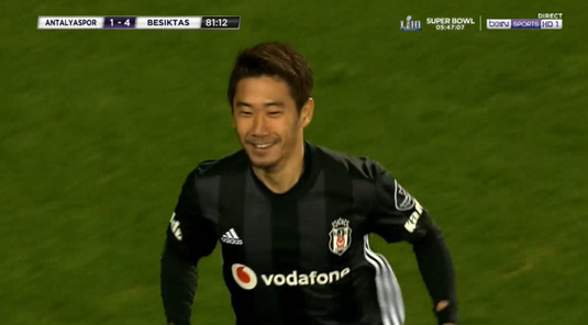 VIDEO | Kagawa, ce debut! A intrat în minutul 81 la Beşiktaş şi a înscris două goluri