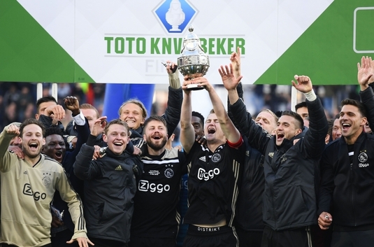VIDEO | Ajax a făcut primul pas pentru o triplă de vis! Lăncierii au câştigat Cupa Olandei 