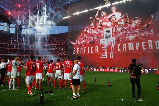 VIDEO | Benfica Lisabona este din nou campioana Portugaliei şi va juca direct în grupele UEFA Champions League