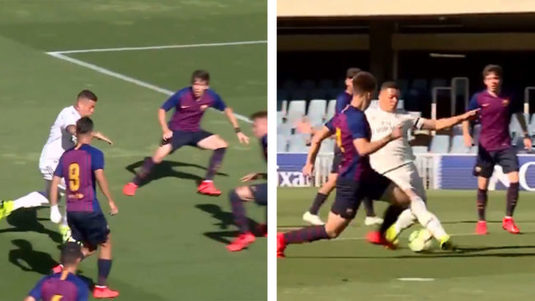 Soluţia pentru atacul Realului vine de la juniori! Gol genial marcat de un puşti în derby-ul cu Barcelona VIDEO