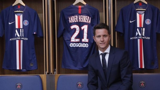 OFICIAL | Ander Herrera a semnat cu Paris Saint-Germain. Cum l-au prezentat francezii pe mijlocaş