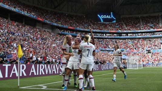 Naţionala Statelor Unite ale Americii a câştigat Campionatul Mondial de fotbal feminin 