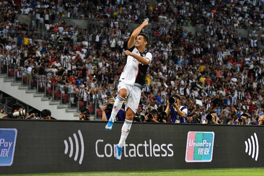 Un alt sezon, acelaşi Cristiano Ronaldo. VIDEO | Atacantul lui Juventus, gol la primul meci din presezon, contra lui Tottenham