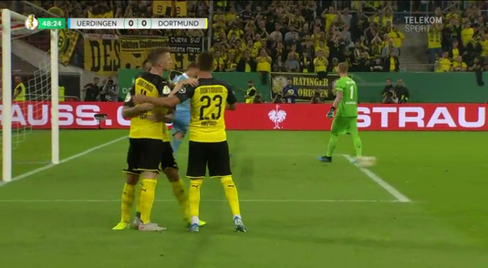 VIDEO | Din victorie în victorie! Borussia Dortmund ajunge fără emoţii în 16-imile Cupei Germaniei. Succes în faţa unei echipe de liga a treia
