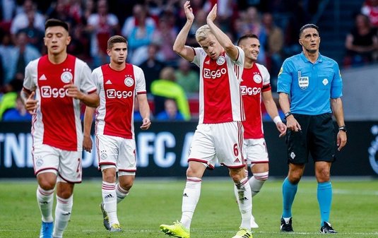 VIDEO | Ajax, cu Răzvan Marin titular, a făcut scor în Olanda. Marin a greşit la un gol 