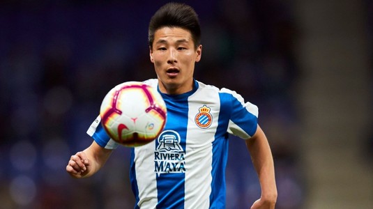 Performanţă notabilă pentru Wu Lei. Ce a reuşit atacantul chinez în meciul dintre ŢSKA Moscova şi Espanyol