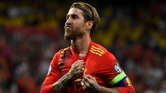 Sergio Ramos e sincer. O nouă declaraţie controversată a căpitanului Spaniei: "Nu e momentul să jucăm un meci în Barcelona"