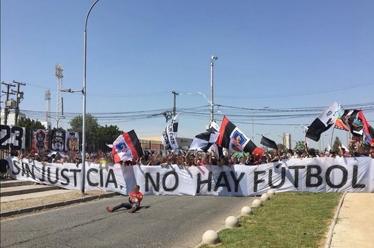 Campionatul din Chile, suspendat din nou din cauza crizei sociale