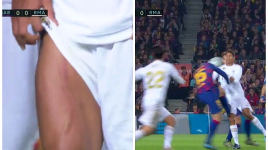 VIDEO | Real Madrid, furată pe Camp Nou. "Galacticii" au avut două penalty-uri clare în derby-ul cu Barcelona