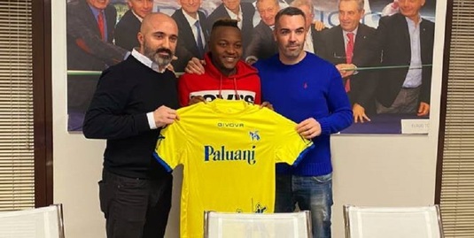 Hervin Ongenda, prezentat oficial la Chievo Verona. Francezul a semnat un contract pe doi ani şi jumătate