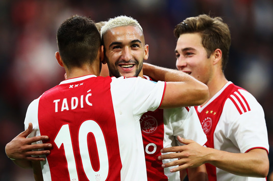 Acord pentru transferul lui Hakim Ziyech. Ajax încasează 45 de milioane de euro în schimbul mijlocaşului marocan