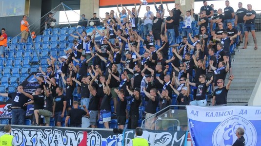 Dinamo Brest umple cu manechine tribunele stadionului propriu la meciuri