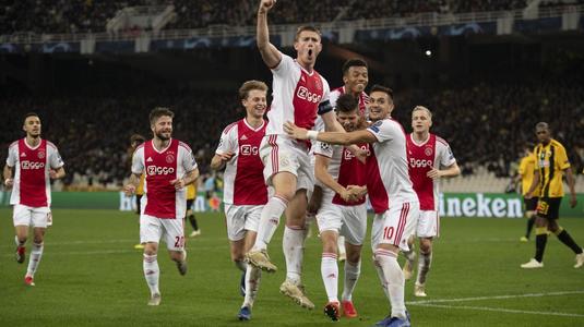 Un fotbalist de la Ajax, lăsat să-şi aleagă singur viitoarea echipă! E dorit de Real Madrid, Juventus şi Manchester United