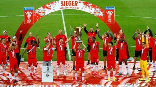 Un nou trofeu acordat în pandemie. Salzburg s-a dezlănţuit în finala Cupei Austriei
