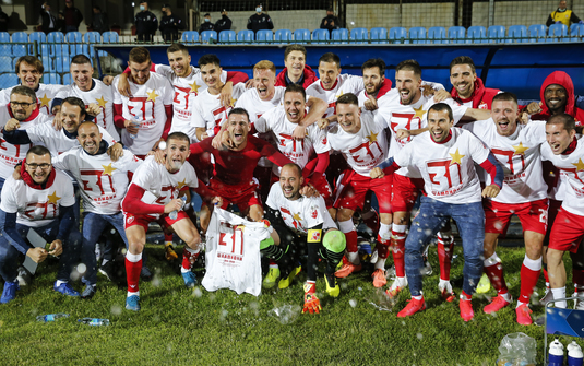 În Serbia s-a decernat titlul. Steaua Roşie, din nou campioană