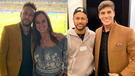 Un nou scandal uriaş în care este implicat Neymar. Starul brazilian, vizat de o plângere pentru homofobie, după ce l-a jignit pe iubitul mamei sale