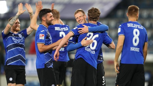 Prima echipă promovată în Bundesliga. Arminia Bielefeld revine în prima ligă după 11 ani