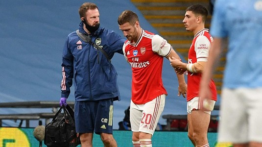 Mustafi a fost operat la tendonul lui Ahile. Fundaşul lu Arsenal va rata finala Cupei Angliei şi startul noului sezon din Premier League