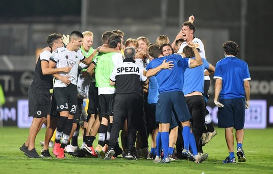 S-a aflat şi ultima nou promovată din Serie A. Spezia a câştigat barajul şi a urcat în prima ligă din Italia
